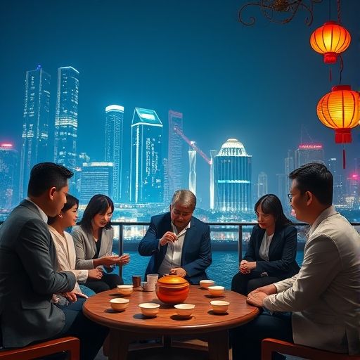 深圳高端茶VX服务商务场景