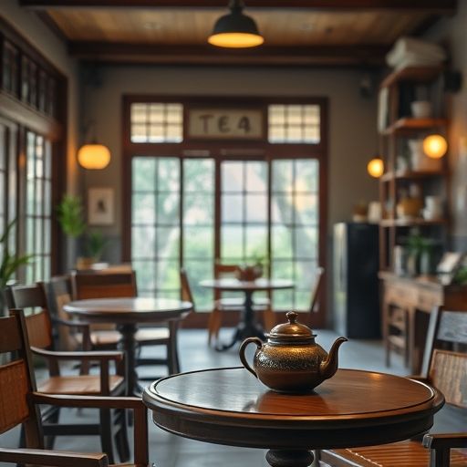 茗香茶肆内部环境