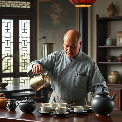 广州私人工作室茶艺师泡茶