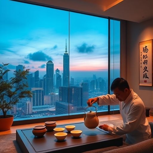 深圳高端茶VX服务场景