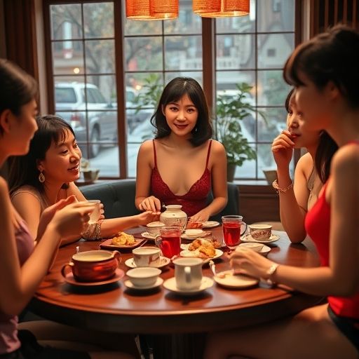 深圳龙华喝茶工作室朋友聚会