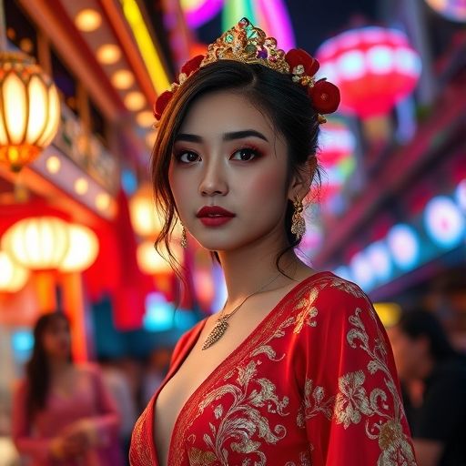 广州夜场娱乐场所局部特写夜色灯光