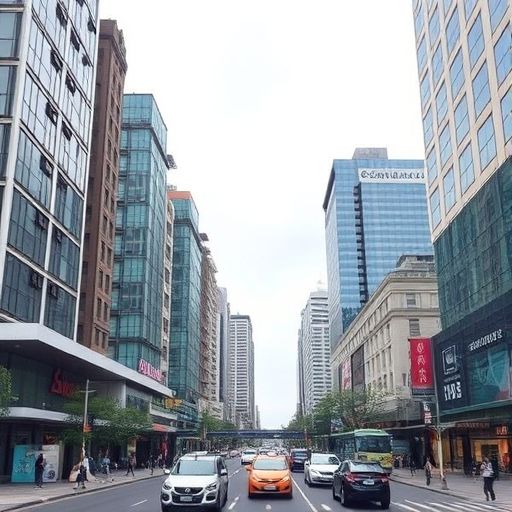 天河区街景