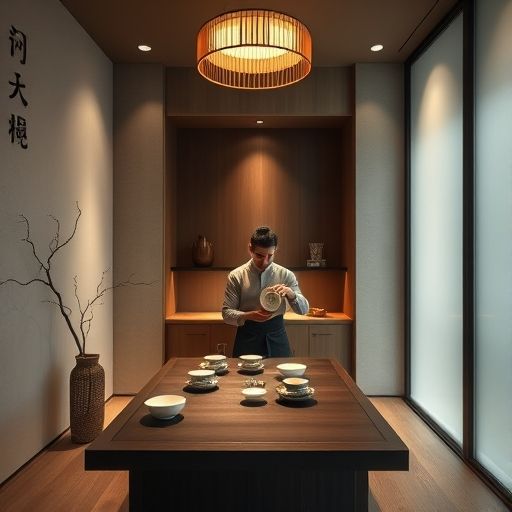 云山茶肆现代茶室