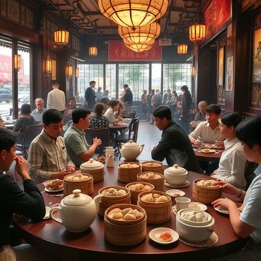 广州早茶场景