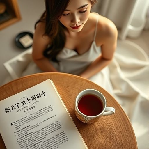 喝茶时的文艺小角落