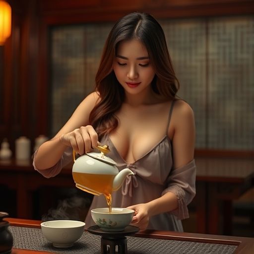 茶艺师表演