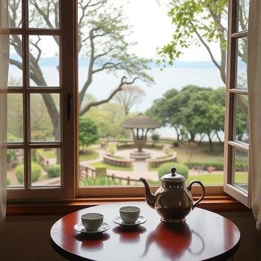 深圳南山品茶工作室窗外景色