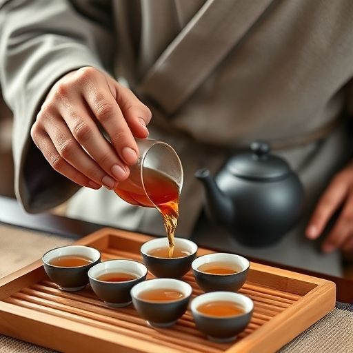 茶艺师泡茶