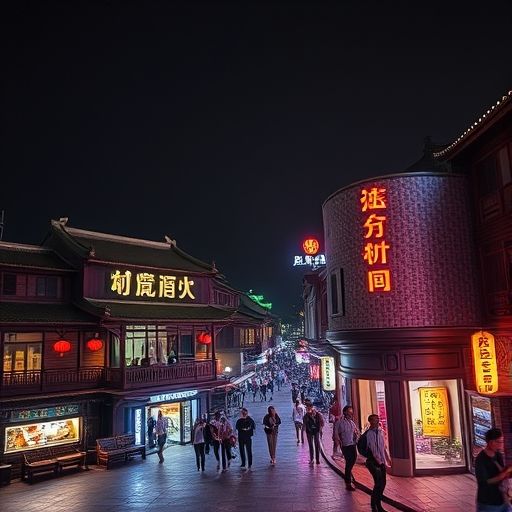 广佛文化与夜生活场景