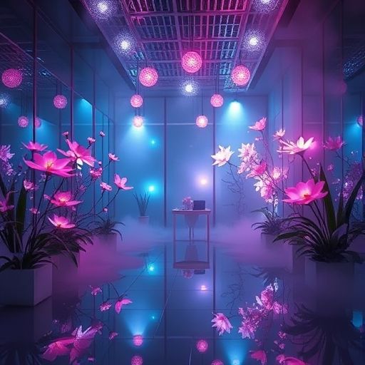 花海光影区域