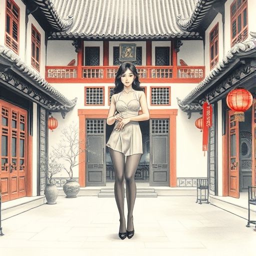 园林式用餐环境