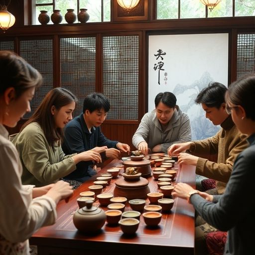 广州白云喝茶上课互动