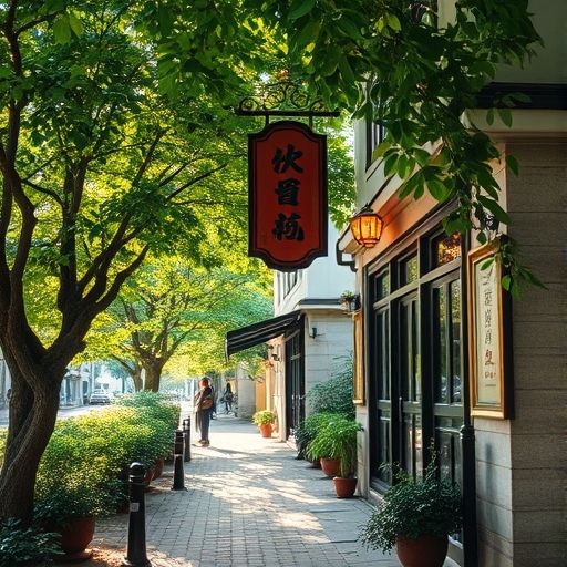 广州品茶喝茶工作室外景