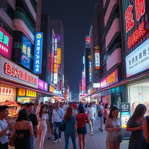 深圳中圈夜景