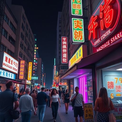 天河体育中心夜景与98场外观