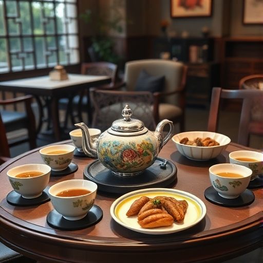 广州茶肆的茶点搭配
