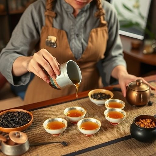 深圳南山品茶工作室茶艺师泡茶