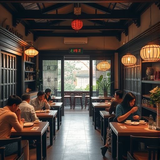 深圳茶肆温馨场景