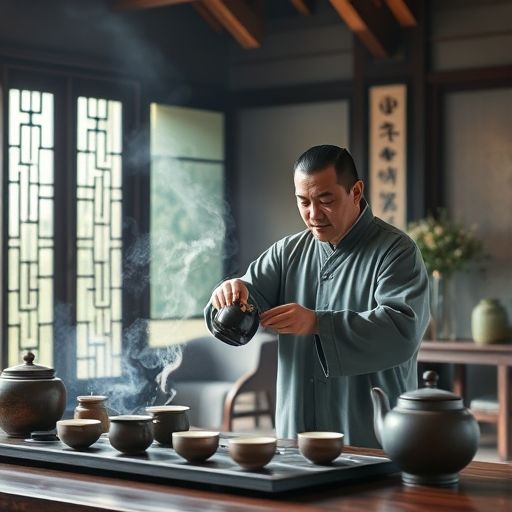 广州天河品茶工作室茶艺表演