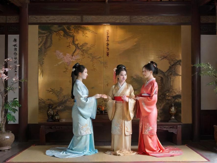 广州高端私密会所，以奢华的室内设计和暖色灯光营造出温馨私密的氛围，墙壁和家具采用深色木质，搭配柔软的沙发和艺术装饰品，中央区域设有舒适的按摩床或休憩区，背景隐约可见桑拿汗蒸的蒸汽，整体呈现出宁静而高雅的休闲空间。
