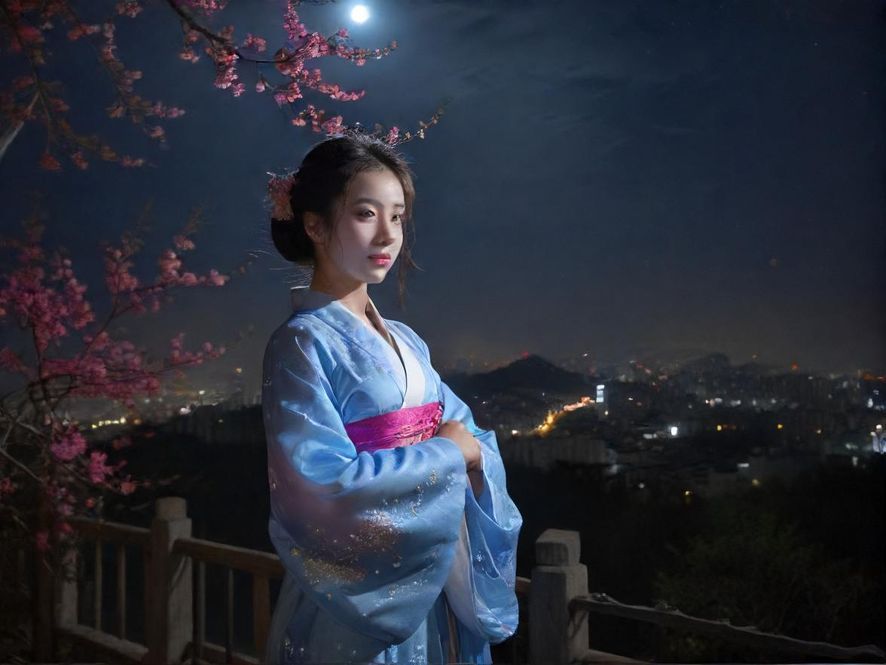 深圳光明桑拿会所夜景外观