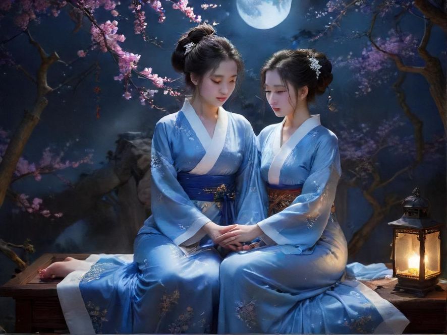 夜场会所大厅热闹场景