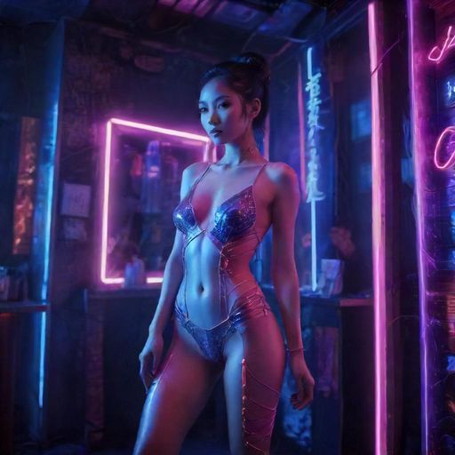 夜场娱乐派对现场氛围图