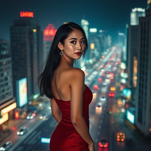 深圳繁华夜景