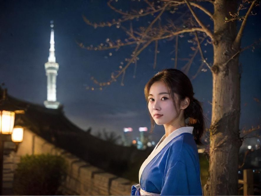 深圳桑拿会所夜景灯光效果