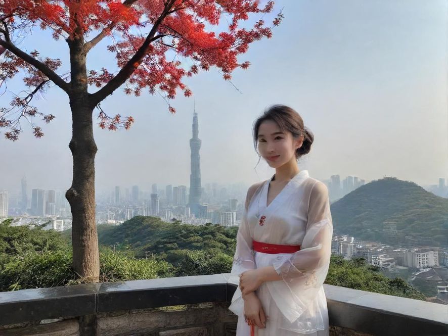 广州一家时尚高端会所的大堂，灯光璀璨，设计奢华，营造出都市的纸醉金迷。