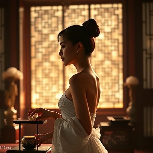 广州白云会所茶艺表演场景