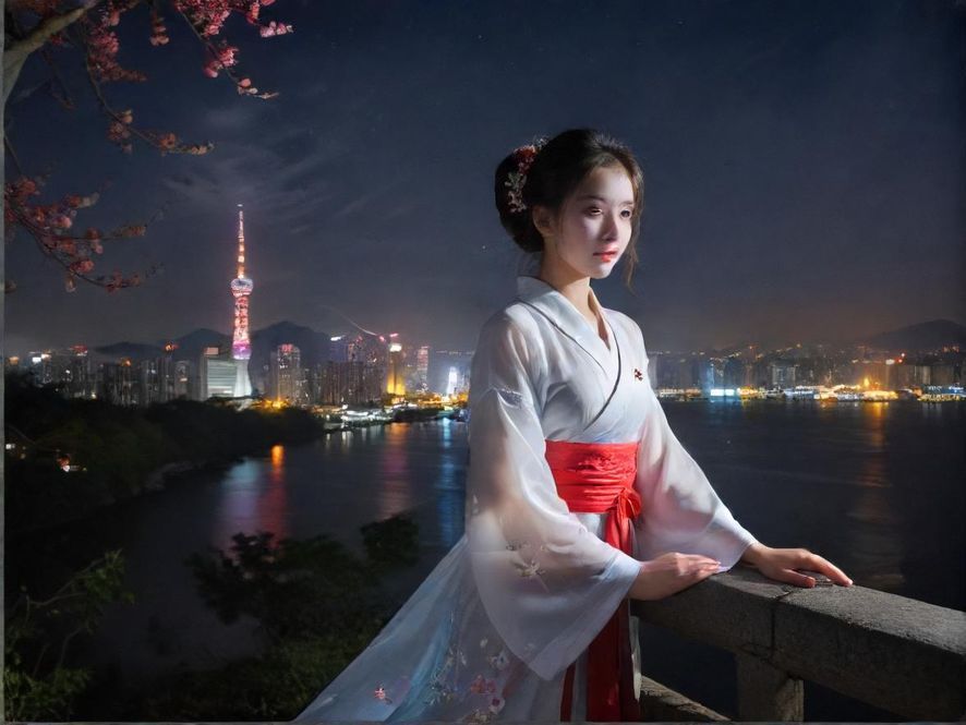 广州夜场会所的迷人夜景