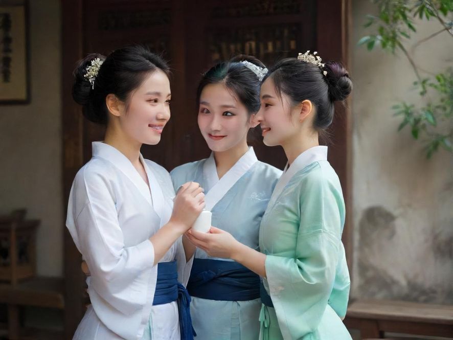 广州某个休闲会所的内部场景