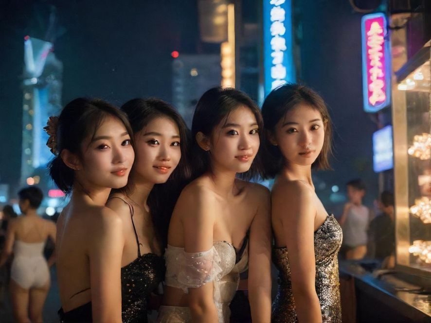 南京娱乐会所夜景一览