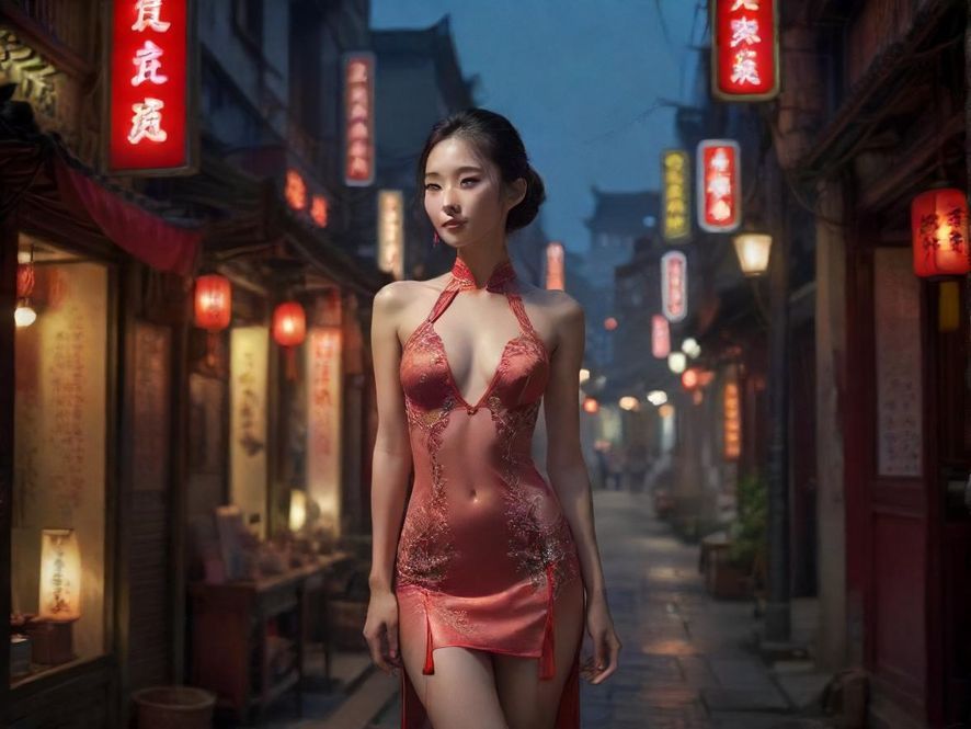 广州夜色下的隐藏茶社