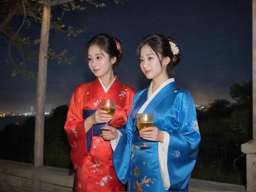 广州夜场会所派对炫彩灯光场景