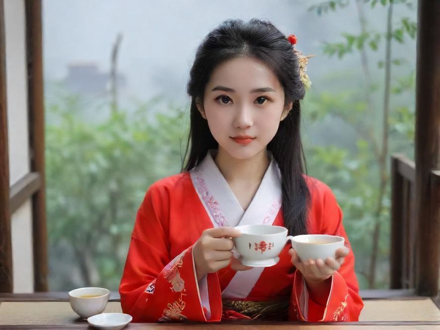 广州隐藏茶社古典雅间实景