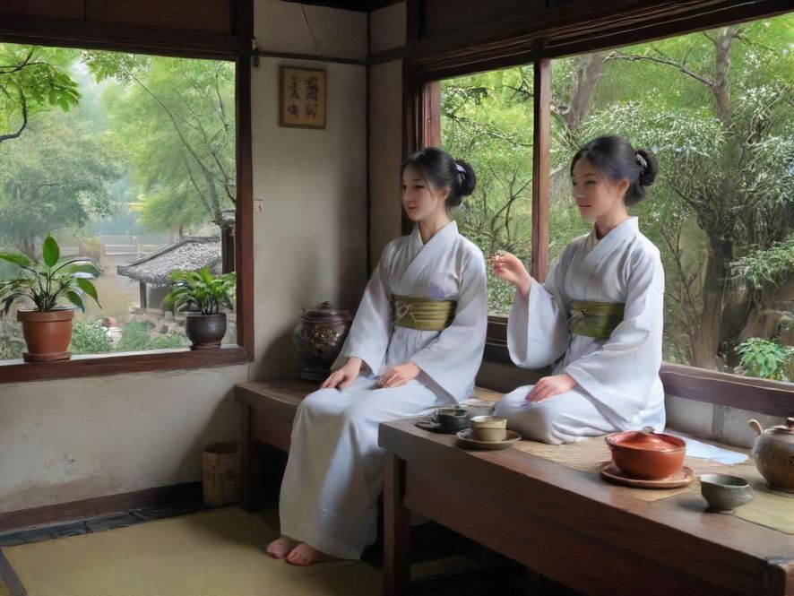 广州隐藏茶社实景图