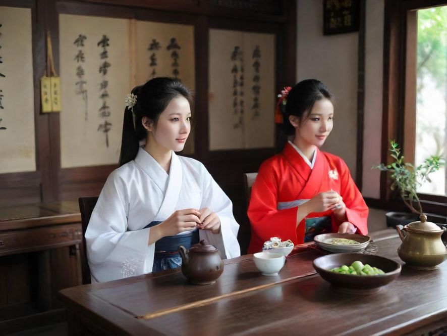 广州隐藏茶社室内照片