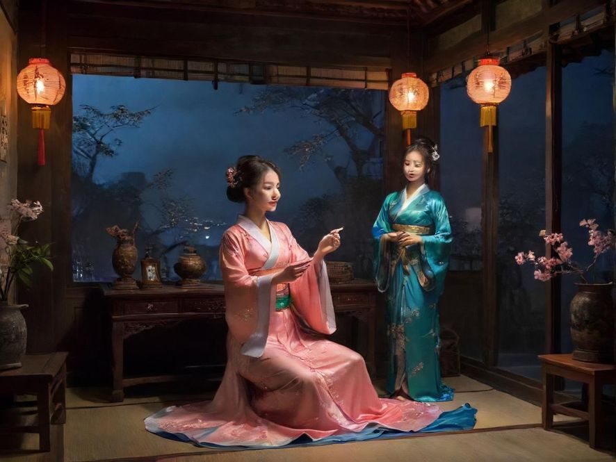 广州休闲会所内部灯光效果