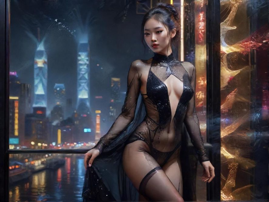 广佛夜色下的休闲场所