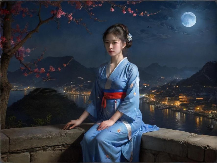 从广州高端喝茶工作室窗户看到的夜景