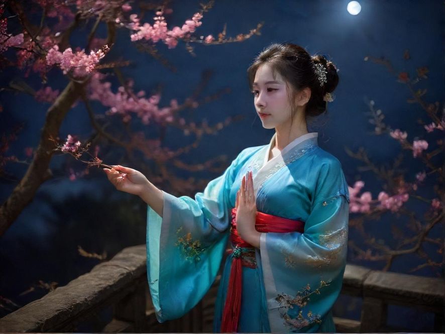 广州夜色街景