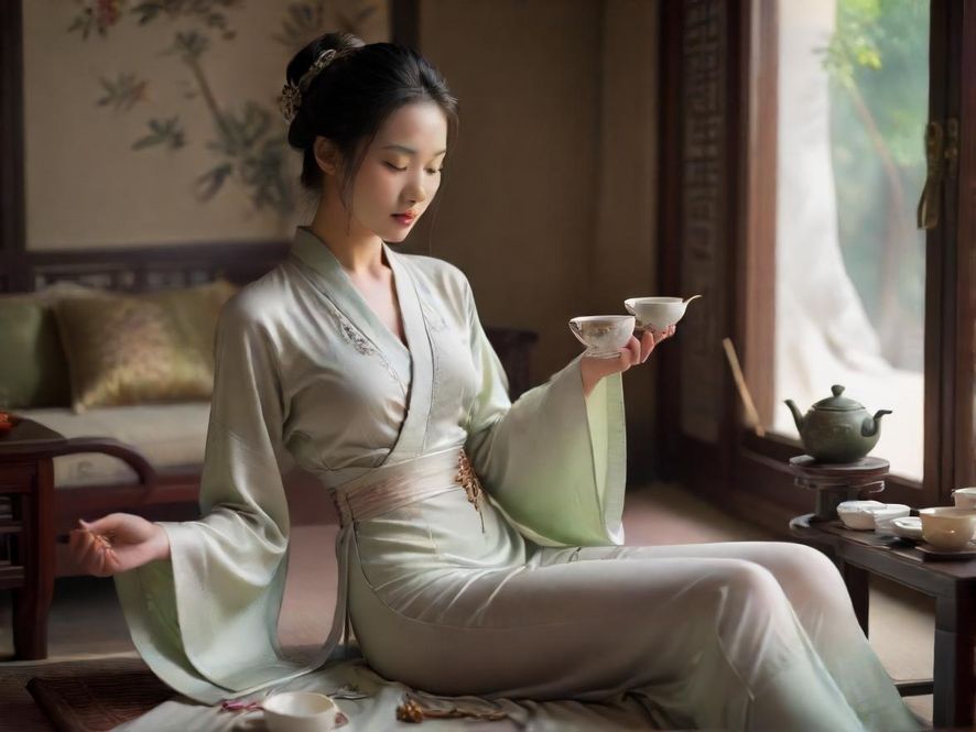 茶具特写