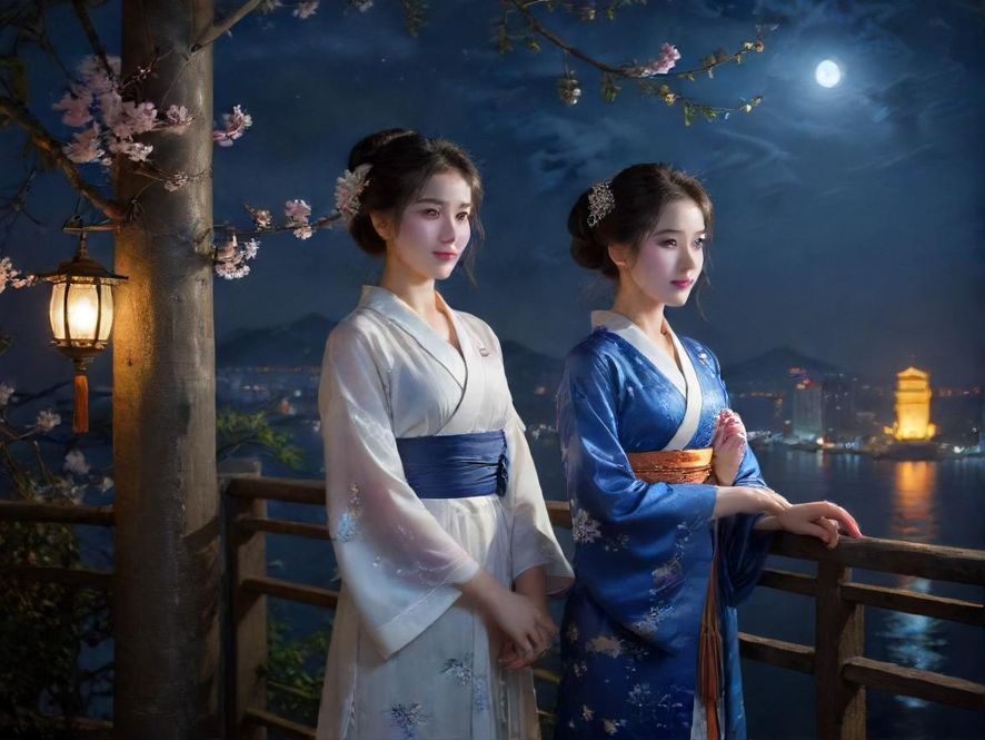 广州一品香会所夜景外观展示