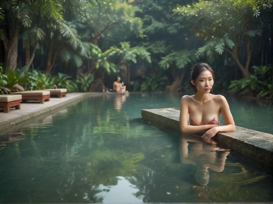 深圳水世界人家水疗会水疗池实景