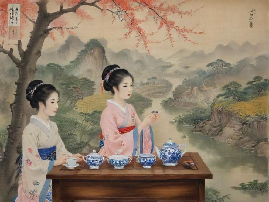 深圳宝安喝茶上门茶具细节展示