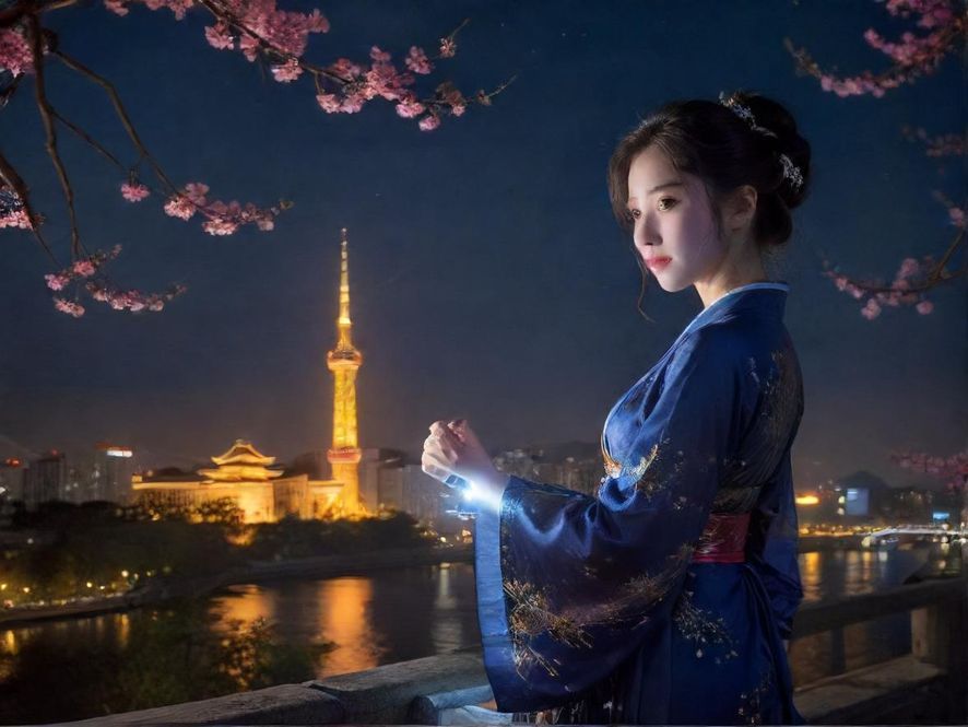 深圳某休闲会所入口夜景