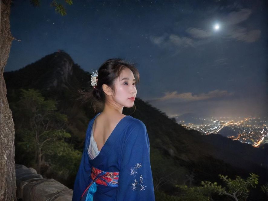 佛山夜场桑拿街景夜色氛围
